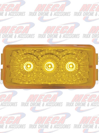 LED SMALL DUALLY STYLE AMB W/ REFLECTORS