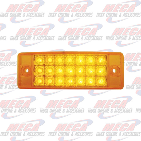 TRAILER LIGHT 21 LED'S AMBER