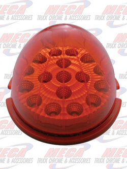 ROOF LT BULLET-REPL CAP 17 RED DUAL FUNCTION LED