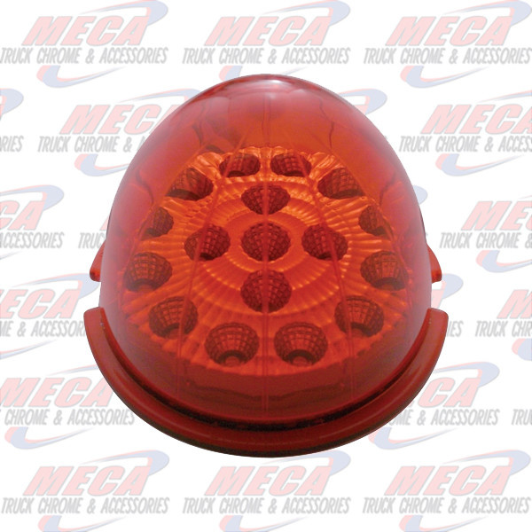 ROOF LT BULLET-REPL CAP 17 RED DUAL FUNCTION LED
