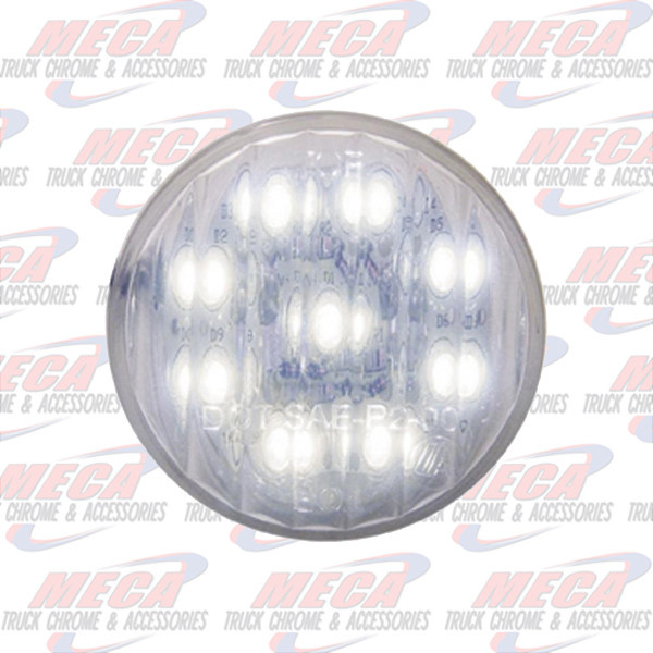 LED 2'' W/ 9 DIODES WHITE