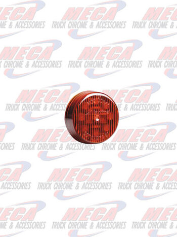 2" Round Red Dual Voltage 12/24 VDC