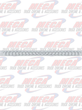 23 CLEAR RED LED 17.25" REFLECTOR S/T/T LIGHT BAR