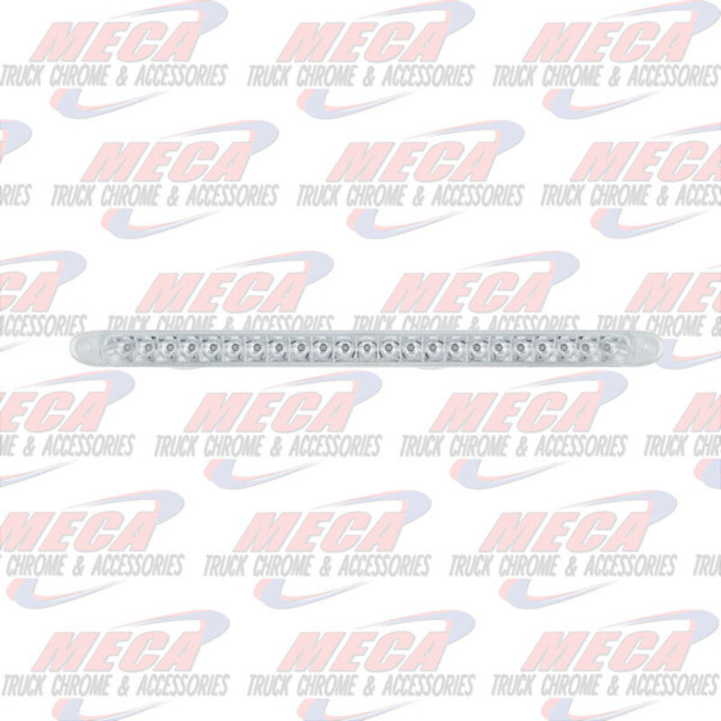 23 CLEAR RED LED 17.25" REFLECTOR S/T/T LIGHT BAR