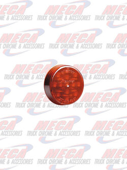 2 1/2" Round Red Dual Voltage 12/24 VDC