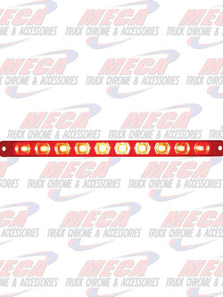 LED STRIP 9" RED S/T/T 10LED