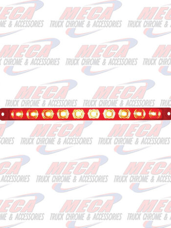 LED STRIP 9" RED S/T/T 10LED
