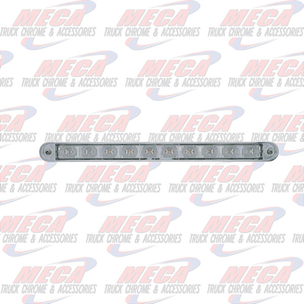 LED 9" BAR W/ 10 CLR AMB DIODE