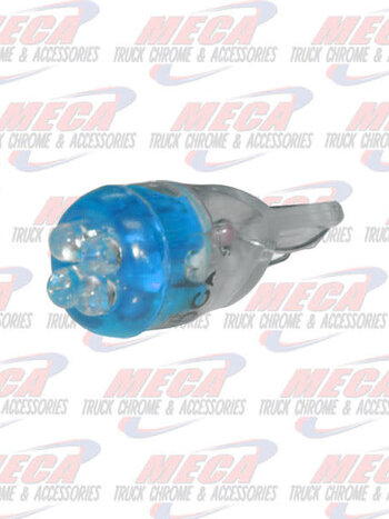 LED 194 BULB 3 PACK BLUE 4 LED'S