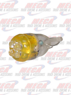 LED 194 BULB 3 PACK AMBER 4 LED'S