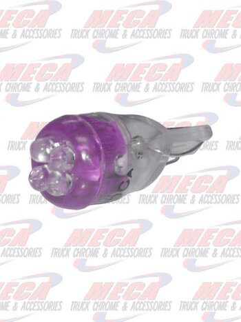 LED 194 BULB 3 PACK PURPLE 4 LED'S