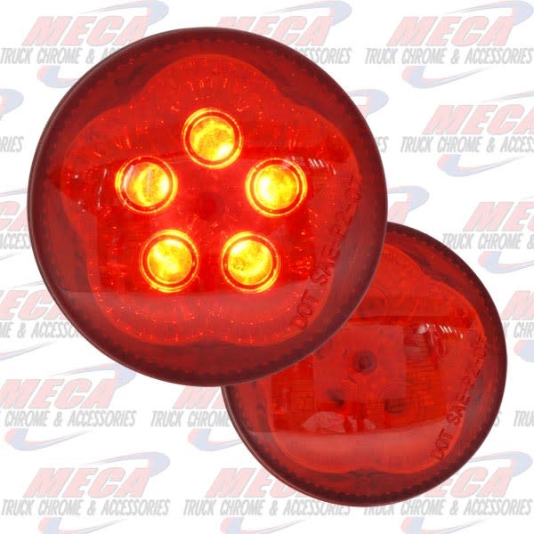 LED 2'' RED 5 DIODES