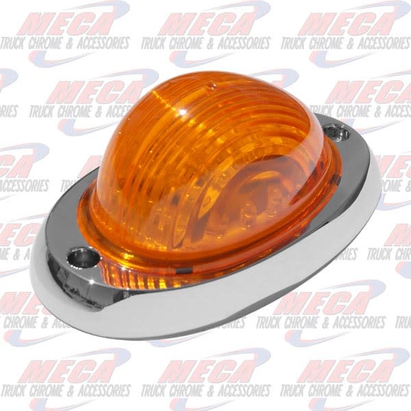 FL SIDE TURN SIGNAL TEAR DROP LIGHT W/ BEZEL