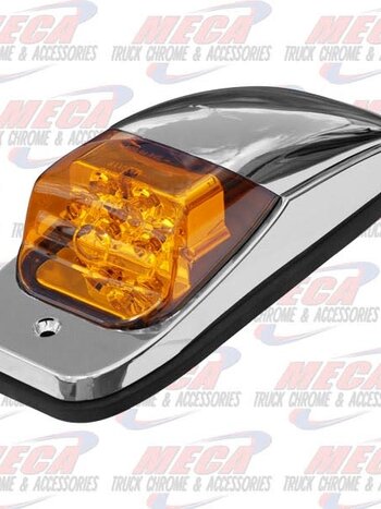 Chrome Cab Marker Amber