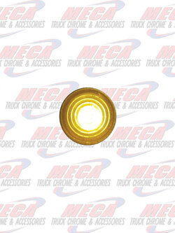 DASH LED LIGHT .25" AMBER