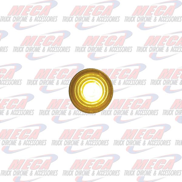 DASH LED LIGHT .25" AMBER