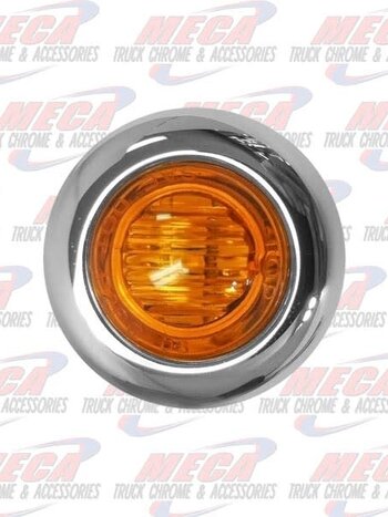 MINI LED DOTS DUAL FUNCTION AMBER .75" DIA. HOLE
