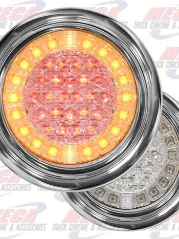 LED 4'' TAIL & TURN TOGETHER (RE & AMBER)