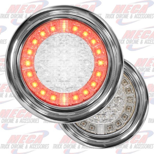 LED 4'' TAIL & BACKUP TOGETHER (RE & WHITE)