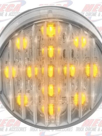 LED 2.5'' CLEAR LENS AMBER