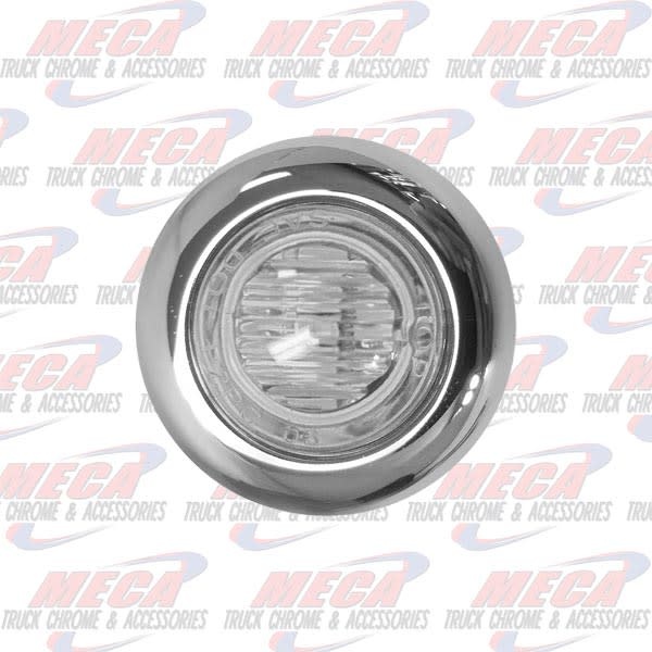 MINI LED DOTS CLEAR AMBER DUAL FUNCTION .75" HOLE