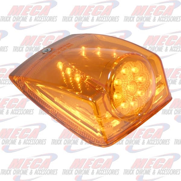CAB LIGHT AMBER W/ 19 LED W/ REFLECTOR