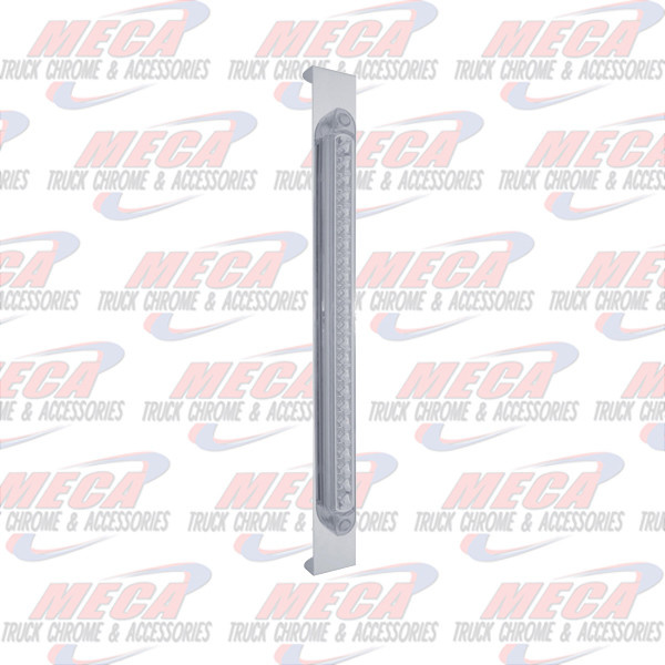 MIRROR BRACKET W/ LIGHT BAR 23 LED AMBER CLEAR