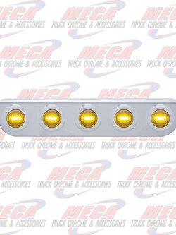 L BRACKET W/ 5 MINI LEDS  S/S