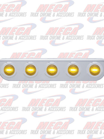 L BRACKET W/ 5 MINI LEDS  S/S