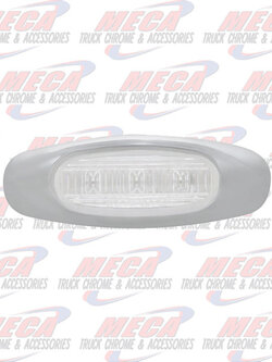 MARKER CLEARANCE LIGHT 3 LED AMBER CLEAR