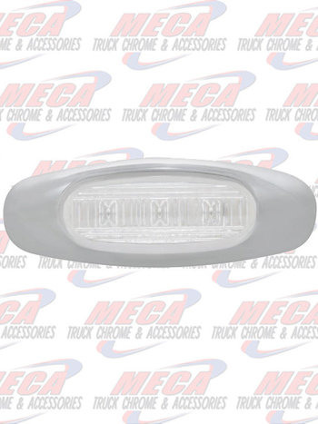 MARKER CLEARANCE LIGHT 3 LED AMBER CLEAR