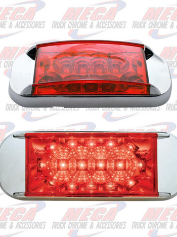 ** Discontinued ** LED TRAILER LT  W/ RED REFLECTOR  W/BUILT IN BEZEL