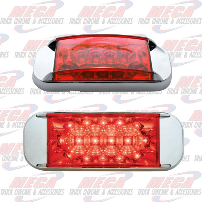 ** Discontinued ** LED TRAILER LT  W/ RED REFLECTOR  W/BUILT IN BEZEL