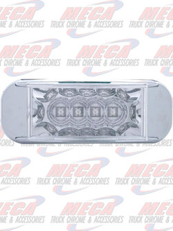 ** Discontinued ** LED TRAILER LT  W/ CLR RED REFL  W/BUILT IN BEZEL