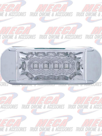 ** Discontinued ** LED TRAILER LT  W/ CLR RED REFL  W/BUILT IN BEZEL