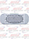 ** Discontinued ** LED TRAILER LT  W/ CLR RED REFL  W/BUILT IN BEZEL