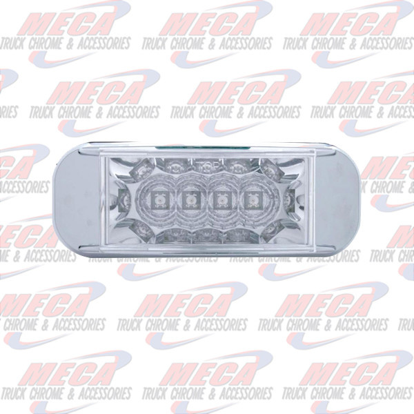 ** Discontinued ** LED TRAILER LT  W/ CLR RED REFL  W/BUILT IN BEZEL