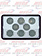 HEADLIGHT HIGH POWER LED RECT LOW BEAM