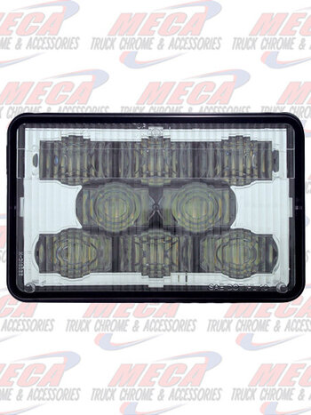 HEADLIGHT HIGH POWER LED RECT HIGH BEAM