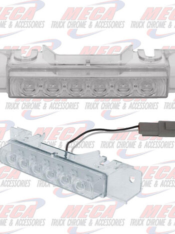 VOLVO VNL LED CAB LIGHT AMBER CLEAR 6 LED