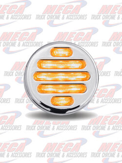 LED FLATLINE 2" CLEAR AMBER