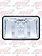 HEADLIGHT HIGH POWER WITH 1 LED - RECT HIGH BEAM