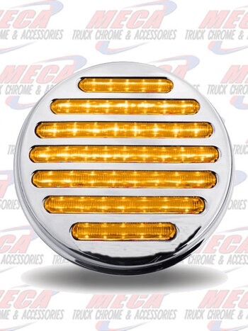 LED FLATLINE 4'' CLEAR AMBER