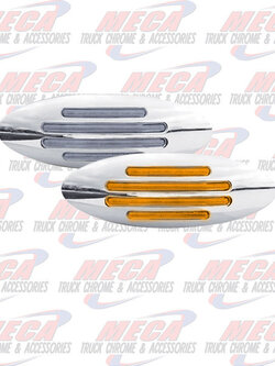 LED FLATLINE MARKER LIGHT CLEAR AMBER