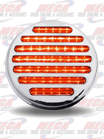 LED FLATLINE 4'' CLEAR RED