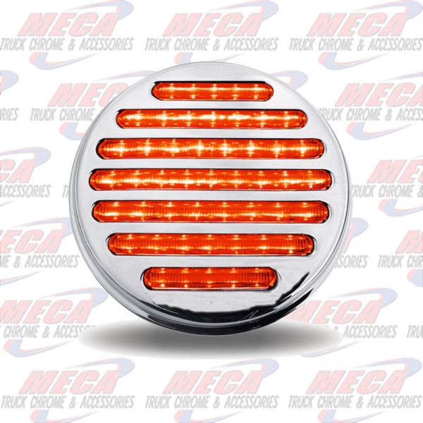 LED FLATLINE 4'' CLEAR RED