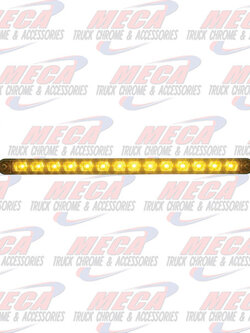LED 12" AMBER BAR W/ 14 DIODES