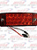 Meca Exclusive (Until supplies last)- TRAILER LIGHT 20 LED'S RED W/ DOUBLE FUNCTION STT