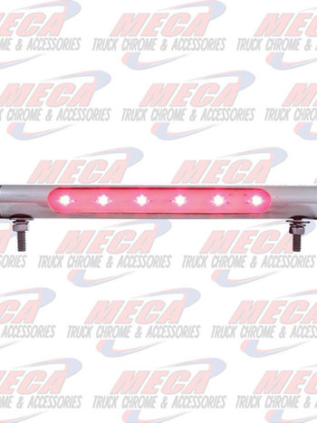 TUBE W/ LEDS FOR LICENSE PLATE LIGHT RED