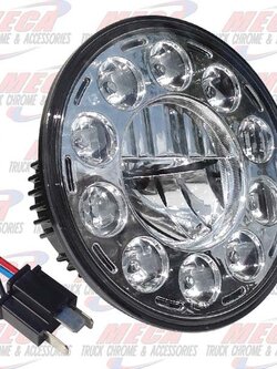 HDLT 7" ROUND- HIGH POWER LED W/ LEDS AROUND EDGE